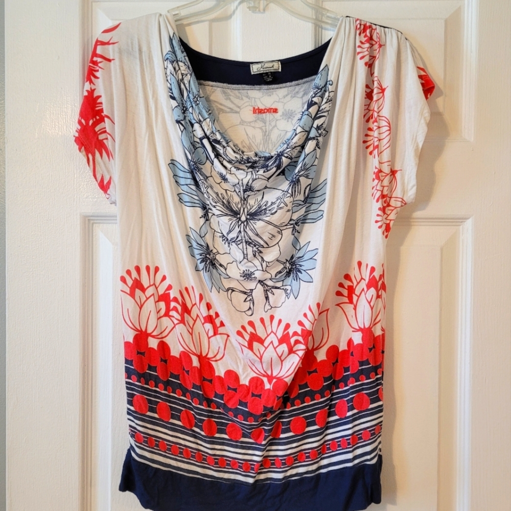 Beautiful Drape Neck Top